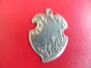 жетон приз кикерино 6.8.1913 серебро 84 АС