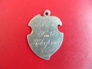 жетон приз кикерино 6.8.1913 серебро 84 АС