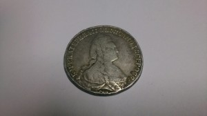 Рубль 1727, Рубль 1784
