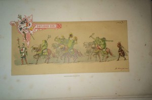 Весна-красна аллег шествие коронация 1883
