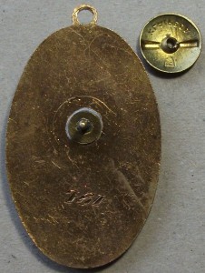 Должностной знак ММФ: Охрана труда №761.