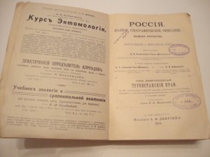 Россия. Т-19. Туркестанский край. 1913г.