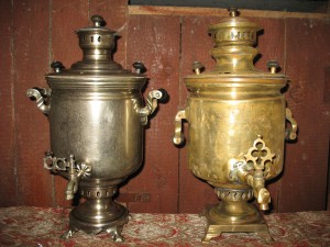 Самовары жаровые.4шт.СССР,Баташов,НЭП.