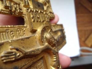 2 креста металлопластика-один с эмалью