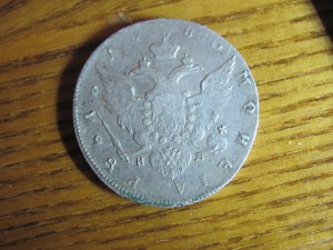 Рубль 1780 года.