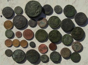 Кучка копанных медяков