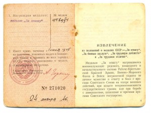 Участник Парада Победы, много доков на одного (6529)