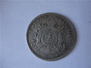 5 франков 1867
