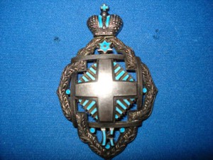 Церковный знак в серебре (люкс)