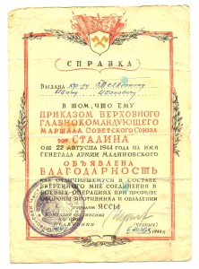 Благодарность  (6540)