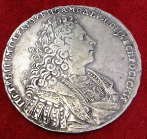 Рубль 1728г.