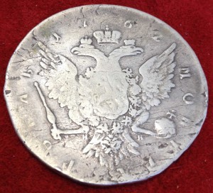 Рубль 1762г.