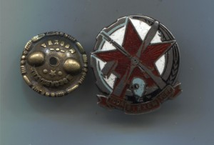 Авиахим УССР, членский, ХЭМ: в серебре.