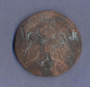 5 копеек 1793г. П/перечекан.