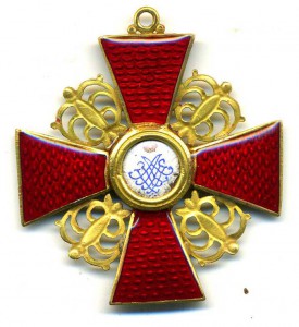 Анна 2 ст. с мечами (бронза)