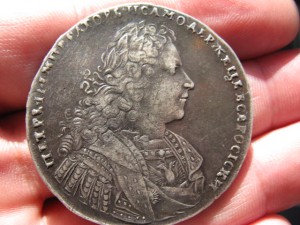 1 рубль 1728 г.