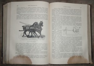 "Книга о лошади"   1911г.   князь С.П. Урусов.  Два тома.