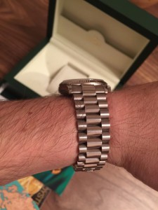 золотые Rolex Date-Date President 118239 обмен/продажа