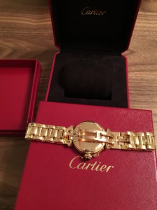 золотые Cartier Pasha Automatic Gold обмен / продажа