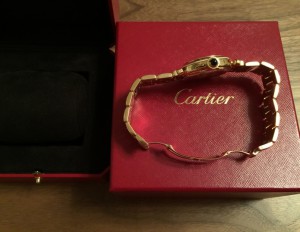 золотые Cartier Pasha Automatic Gold обмен / продажа