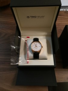 золотые Tag Heuer Carrera Automatic Chronometer
