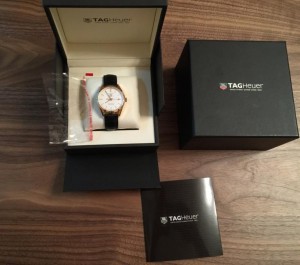 золотые Tag Heuer Carrera Automatic Chronometer