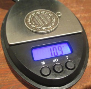 Жетон.За отличную гимнастику.