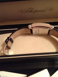 бриллианты / Chopard Happy Sport Square XL 5 Diamonds