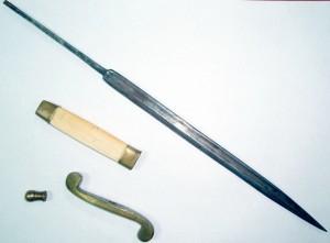 Морской офицерский кортик образца М1855