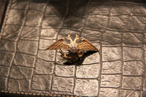 Знак 84пр. 2-я Худ. Артель . Двуглавый орел . Эмаль.