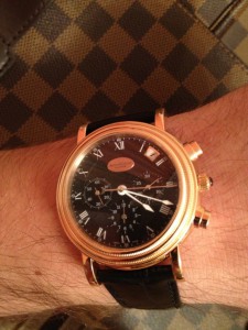 золотые Parmigiani Fleurier Toric Chronographe