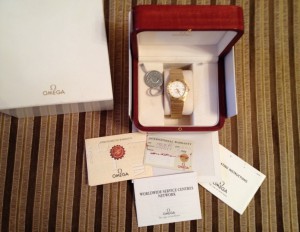Золотые Omega - Constellation ' 95 Chronometer Automatic