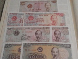 Иностранные боны = 134 шт. Вьет. Камбо.
