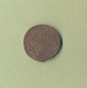 2 КОПЕNКN 1762г.