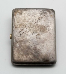 Портсигар СОЦРЕАЛИЗМ, АГИТАЦИЯ, Мастерские МОАХ отличный!