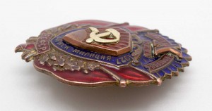 Х лет РКМ РСФСР - бронзовый.