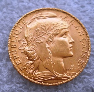 20 франков 1913 золото