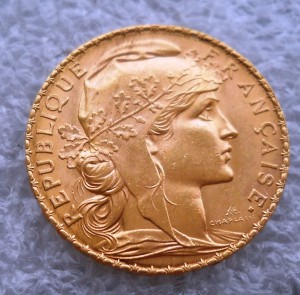 20 франков 1913 золото