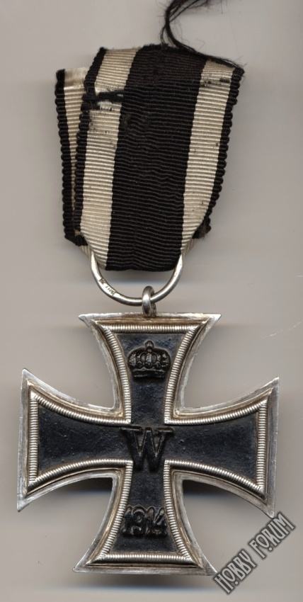 Железный крест II класса 1914, клеймо 800, серебро