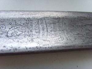 СОЛДАТСКАЯ ДРАГУНСКАЯ ШАШКА 1913г. с НАДПИСЯМИ