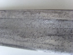 СОЛДАТСКАЯ ДРАГУНСКАЯ ШАШКА 1913г. с НАДПИСЯМИ