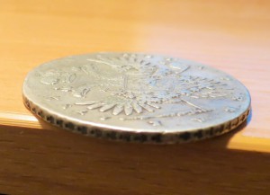 Монета рубль1732 г.