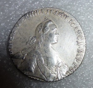 1 рубль 1771г.СПБ T.I(А.Ш).