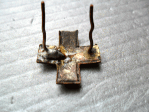 Крест с синей эмалью.Подскажите что это?