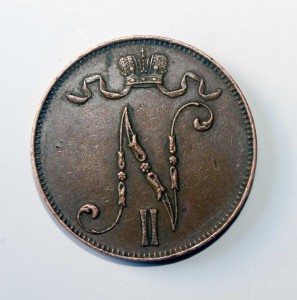 5 PENNIA 1906г Николай 2  Отличное состояние! Не дорого!