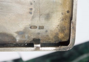 Царский портсигар с конем и подковой 84проба ВЛ не дорого!