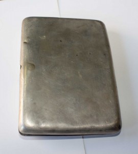 Царский портсигар с конем и подковой 84проба ВЛ не дорого!