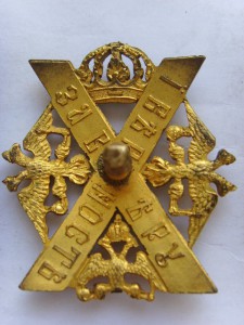 ПОЛКОВОЙ ЗНАК ПРЕОБРАЖЕНСКОГО ПОЛКА СОЛДАТСКИЙ