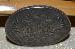Монета рубль1732 г.