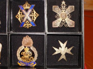 ПОЛКОВОЙ ЗНАК ПРЕОБРАЖЕНСКОГО ПОЛКА СОЛДАТСКИЙ